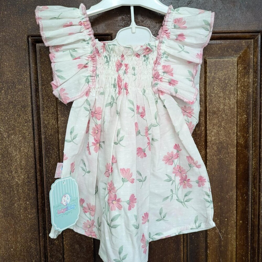 Lulyababy 2 Piece Romper Set
